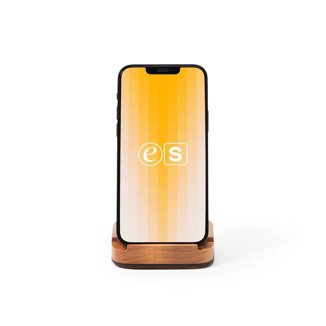 Деревʼяна підставка для телефону PH:ST