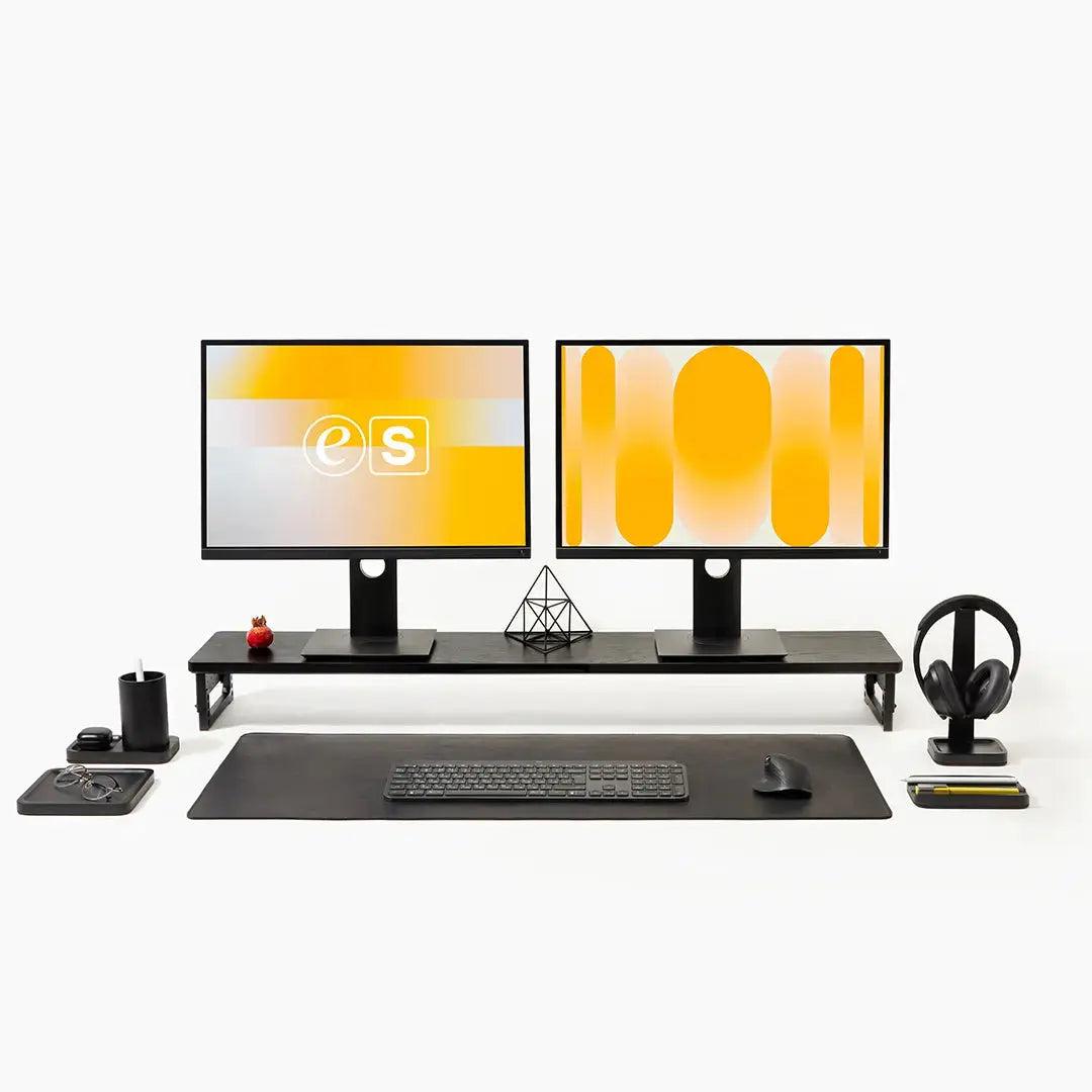 Підставка для монітора Eversolid з місцем для клавіатури та аксесуарів на робочому столі