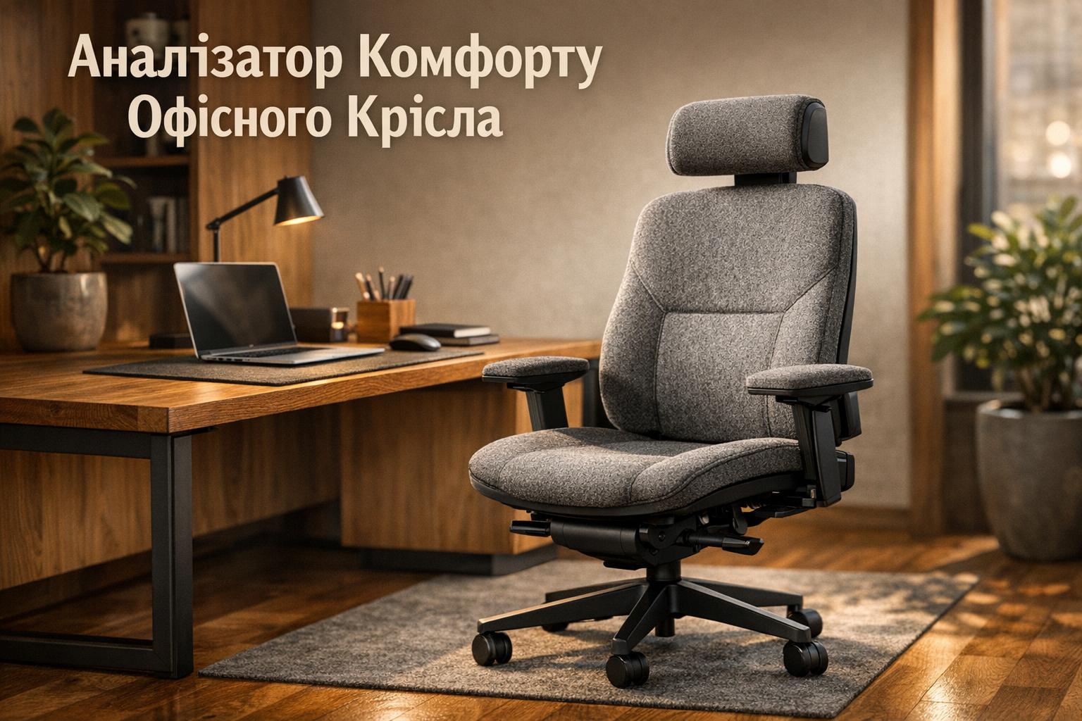 Аналізатор Комфорту Офісного Крісла