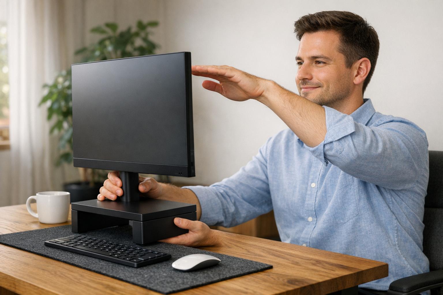 Пошук Висоти Підставки для Монітора