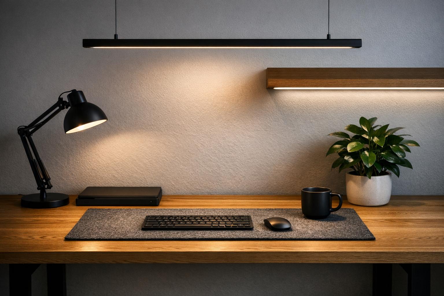 10 ідей для стильного освітлення робочого простору