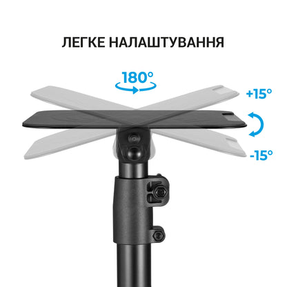 Настільні стійки для акустики OfficePro SS138 чорні