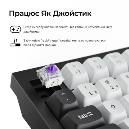 Клавіатура Keychron Q6 HE — функція «працює як джойстик»