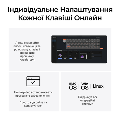 Клавіатура Keychron Q6 HE — індивідуальне налаштування клавіш онлайн