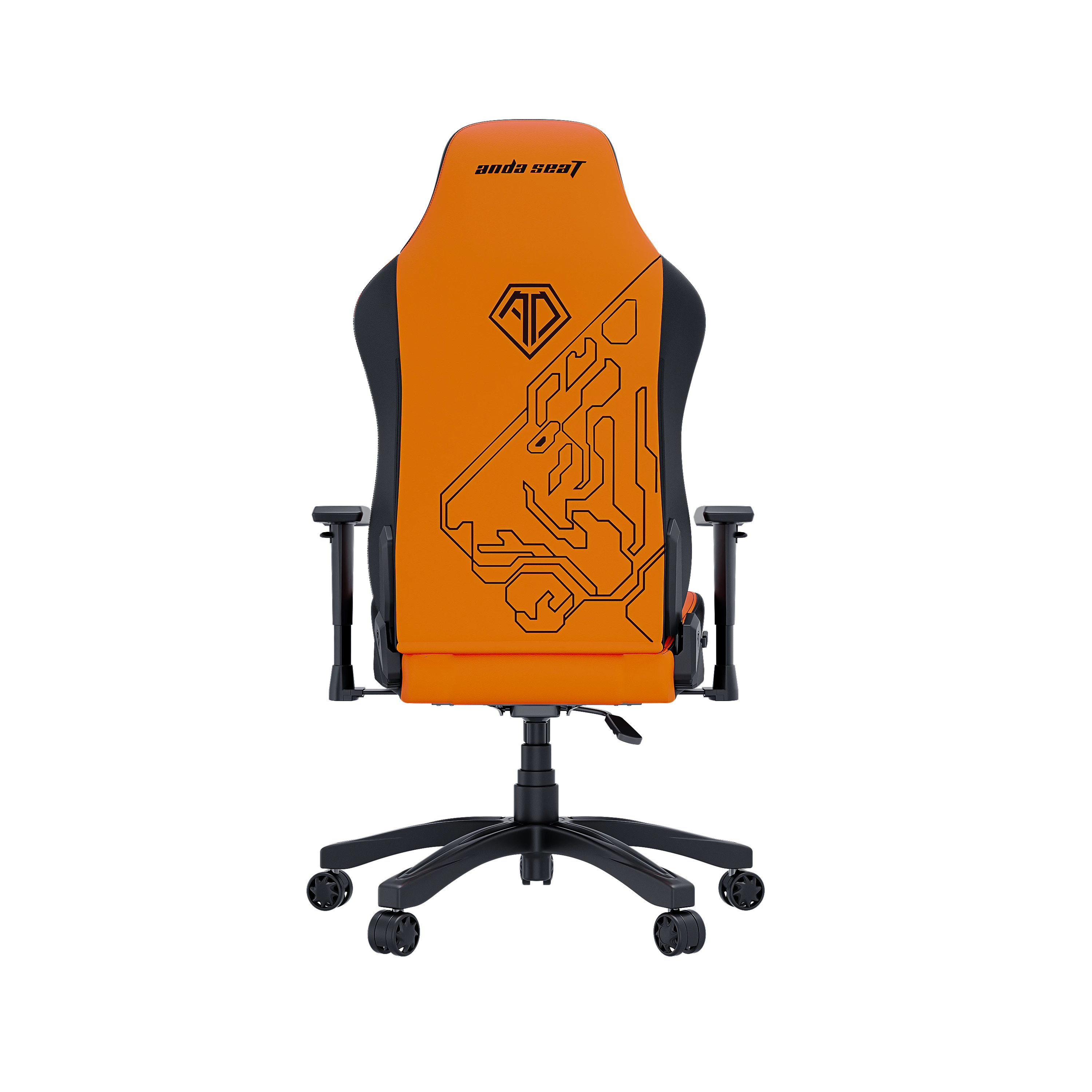 Кресло игровое Anda Seat Phantom Tiger Edition Black Size L