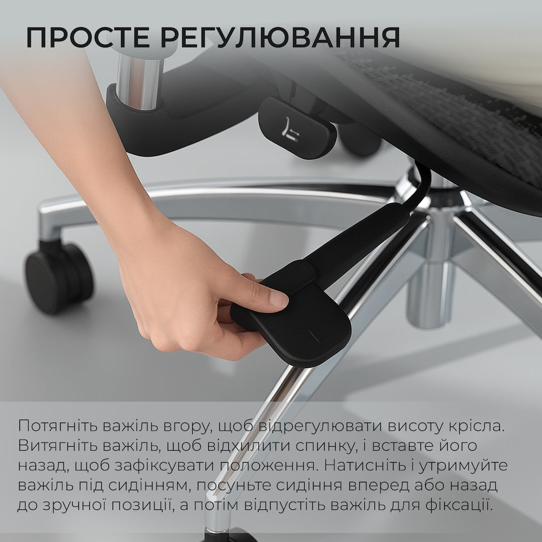 Ергономічне офісне крісло Sihoo DORO S100
