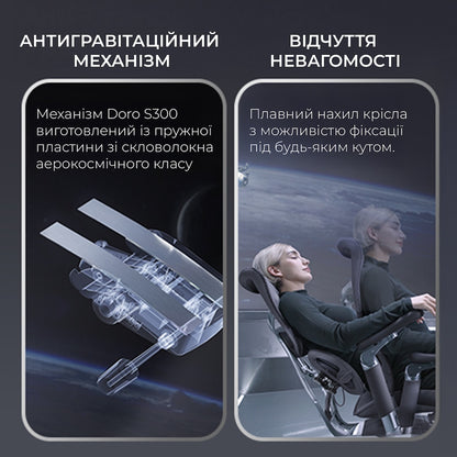 Ергономічне офісне крісло Sihoo DORO S300