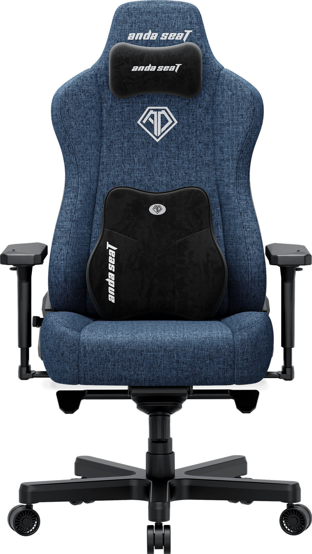 Крісло ігрове Anda Seat Kaiser 3E XL Dark Blue Fabric
