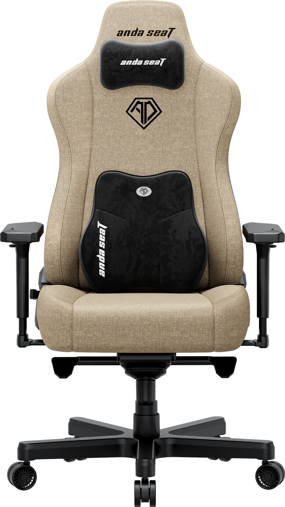 Крісло ігрове Anda Seat Kaiser 3E XL Dark Beige Fabric