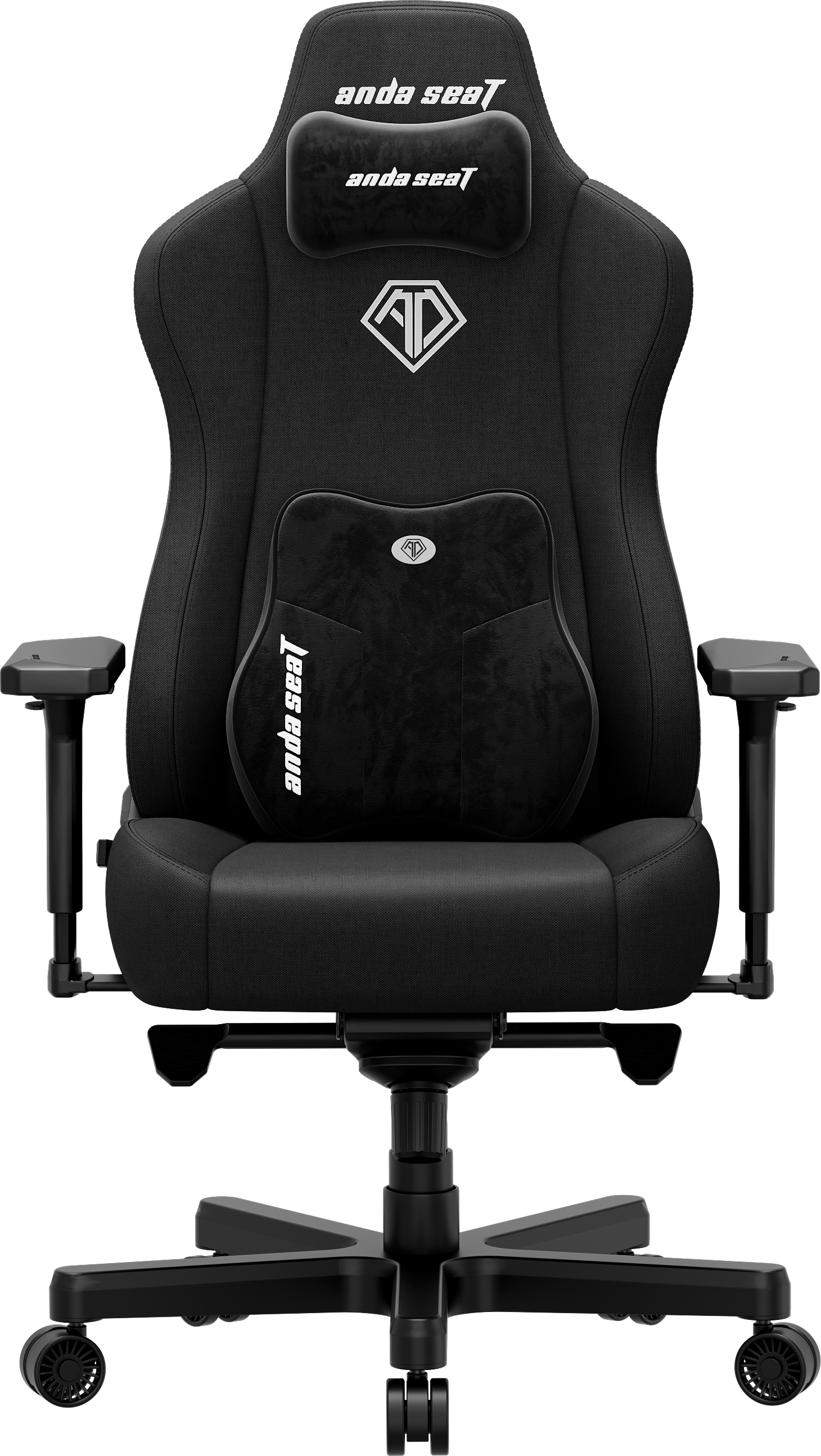 Крісло ігрове Anda Seat Kaiser 3E XL Black Fabric