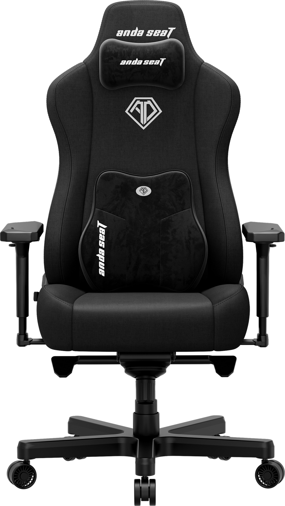 Крісло ігрове Anda Seat Kaiser 3E XL Black Fabric