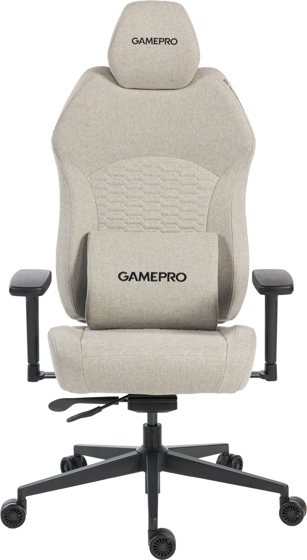 Крісло ігрове GamePro GC760LG Fabric Light Gray