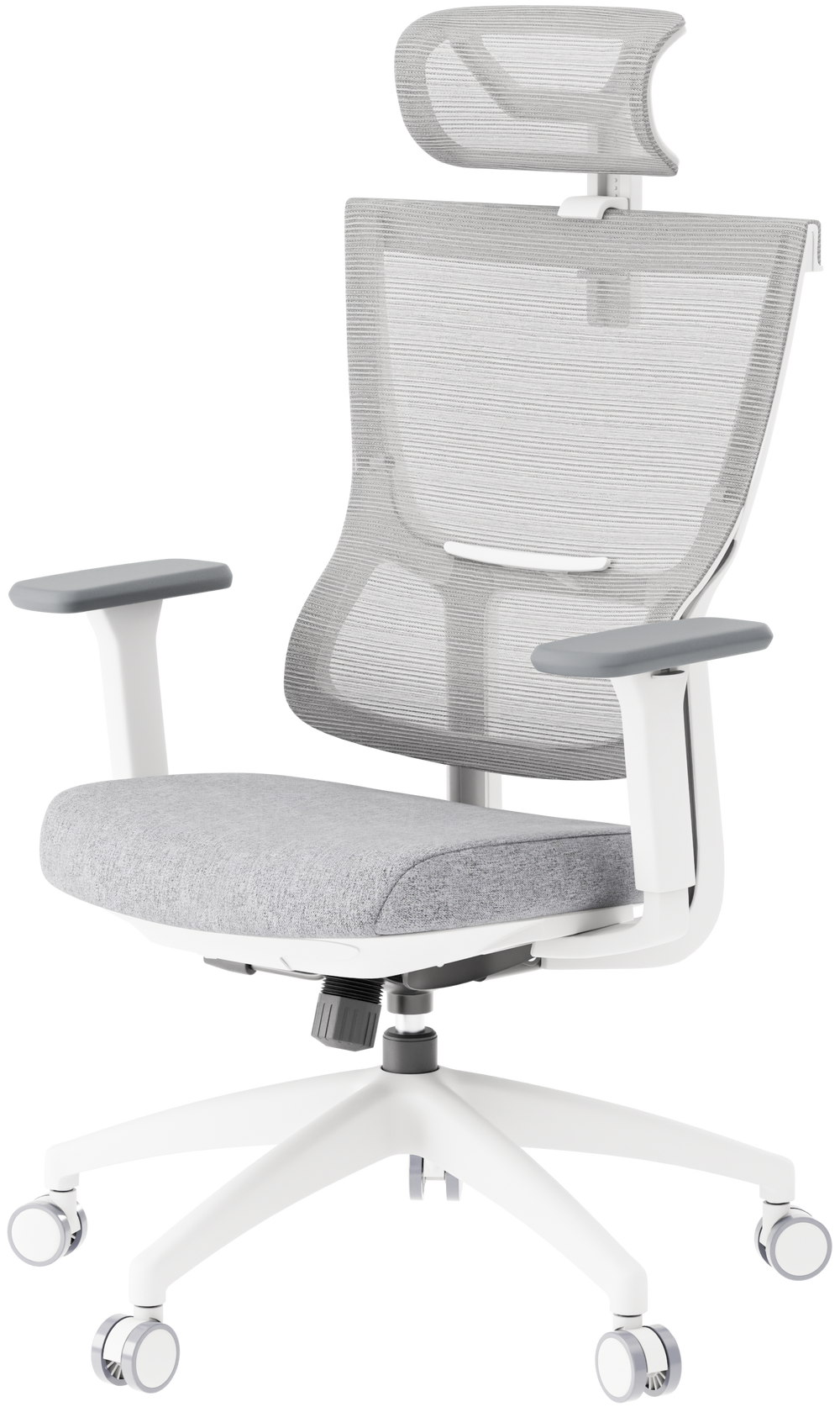 Крісло офісне OfficePro Elegant OC600-W-LG-LG