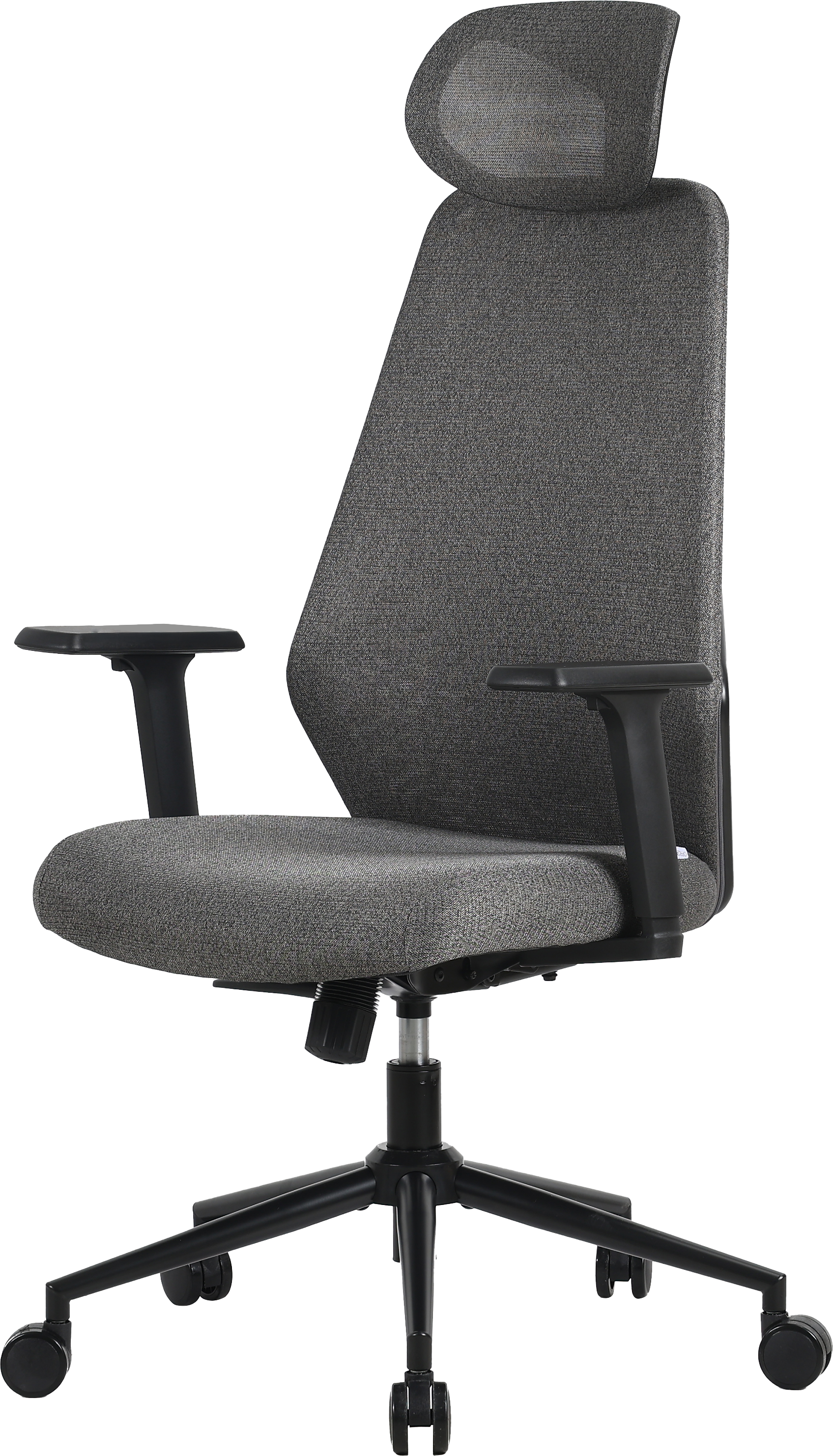 Офісне крісло OfficePro Fusion OC577 сіре, текстильне