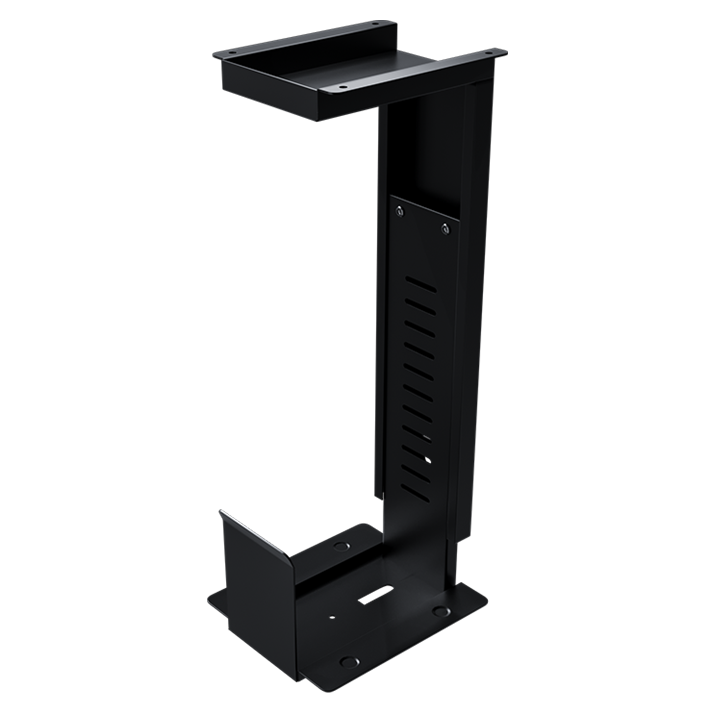 Кріплення для ПК Anda Seat ZJJ-01-B — сталевий тримач, фронтальний вид