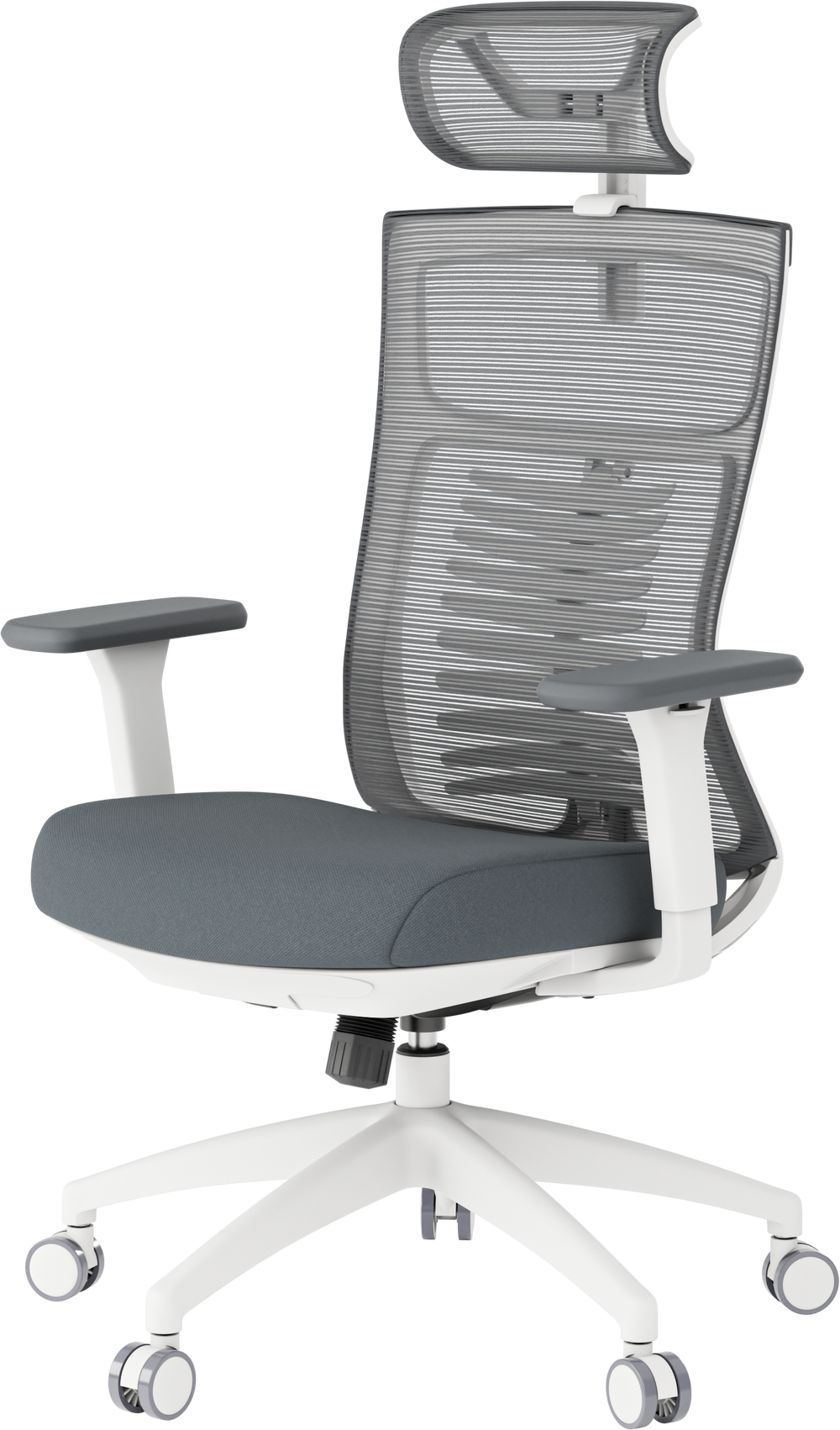 Крісло офісне OfficePro Balance OC550-W-DG-DG
