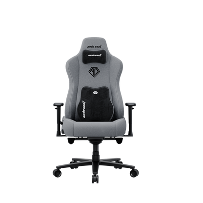 Ігрове крісло Anda Seat Novis Plus сіре тканинне, розмір XL