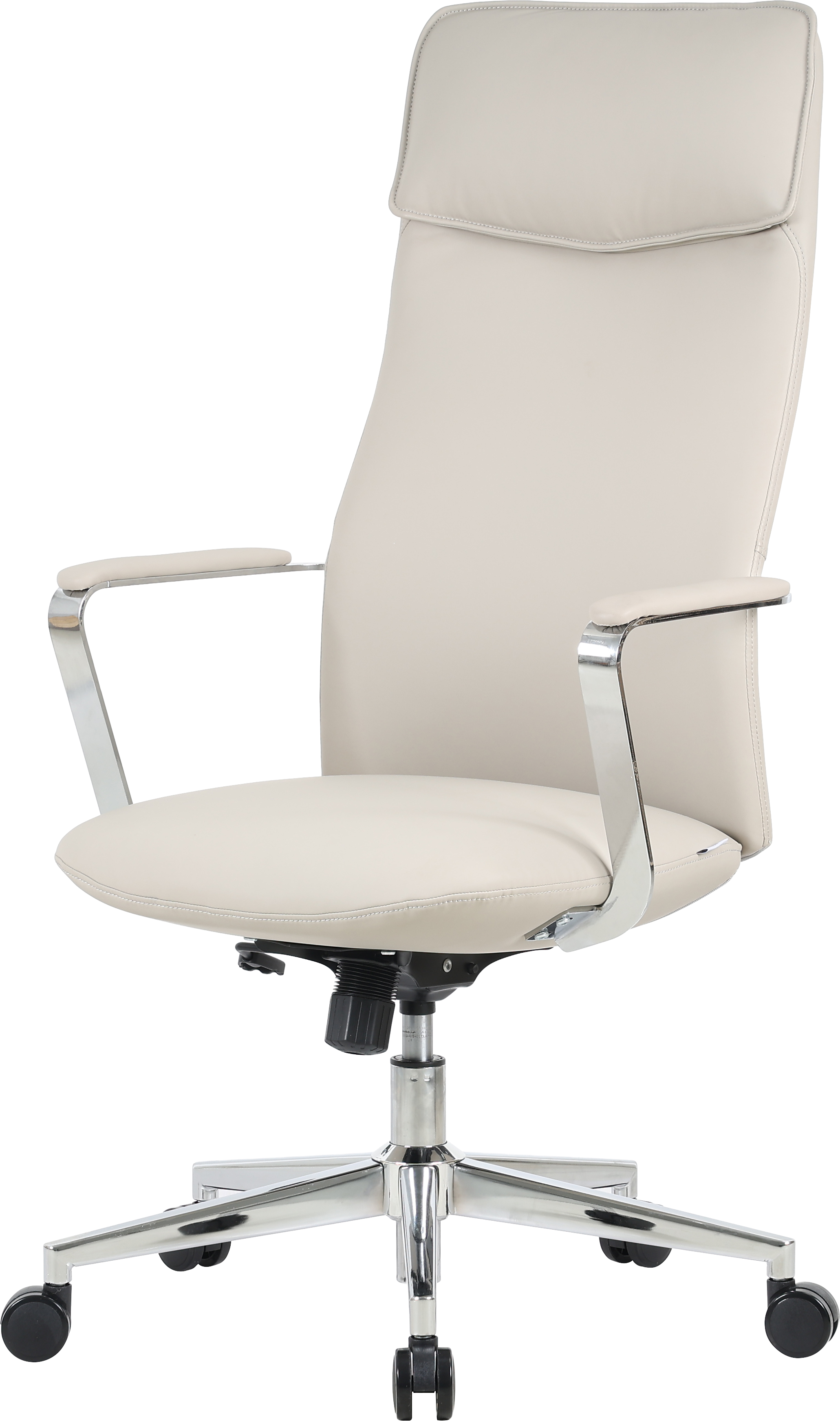 Офісне крісло OfficePro Shift OC533 сіре, оббивка з екошкіри