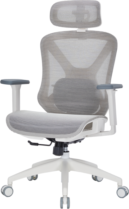 Крісло офісне Officepro Atlas OC630-W-LG-LG