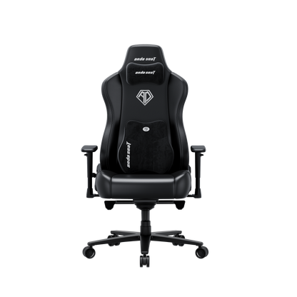 Ігрове крісло Anda Seat Novis Plus чорне з екошкіри, розмір XL