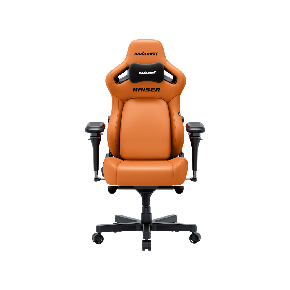 Крісло геймерське ігрове Anda Seat Kaiser 4 V2 Size XL Orange PVC