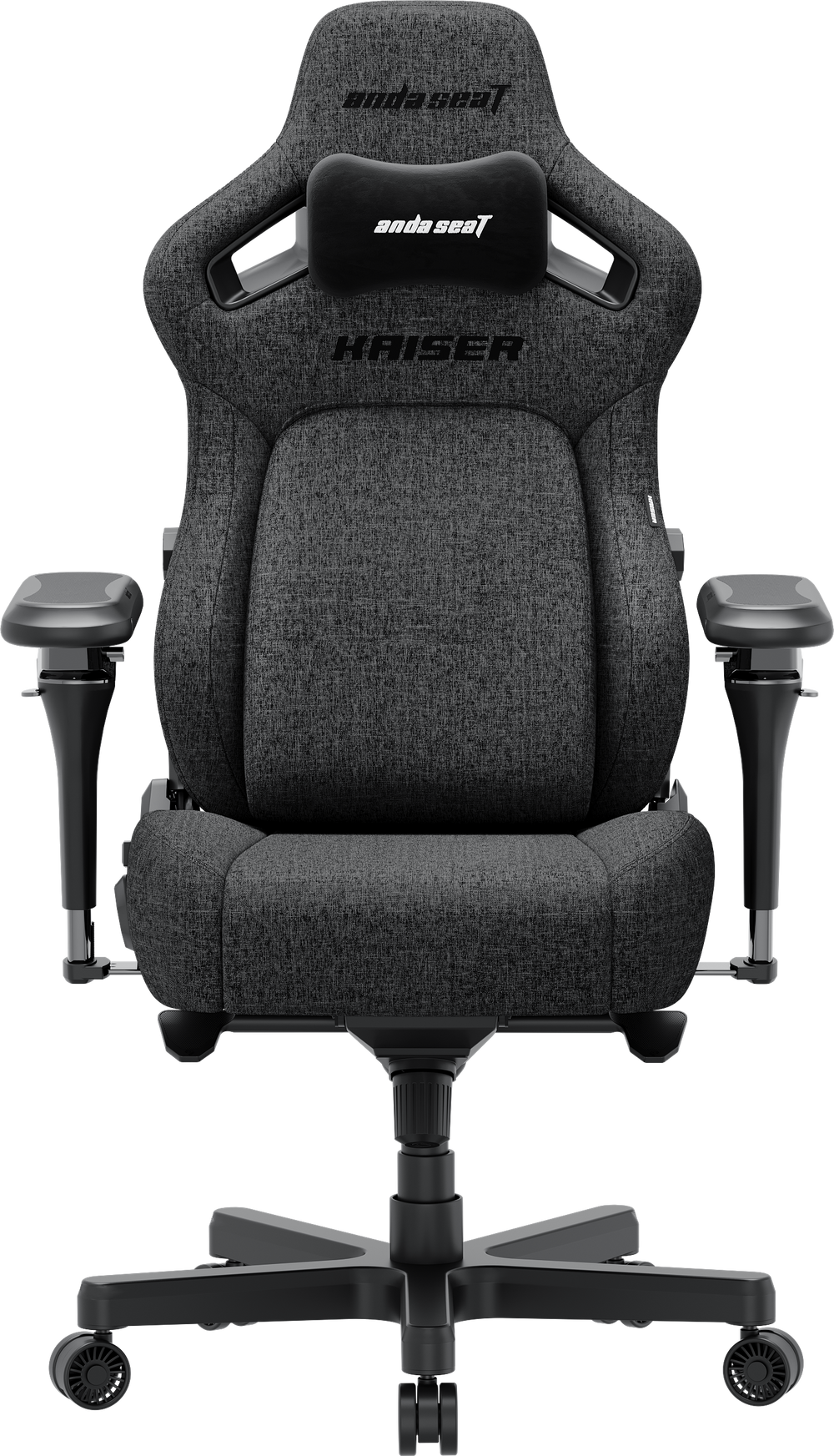 Крісло ігрове Anda Seat Kaiser 4 V2 Size XL Dark Gray Fabric