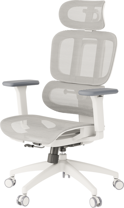 Крісло офісне OfficePro Skyline OC680-W-LG-LG