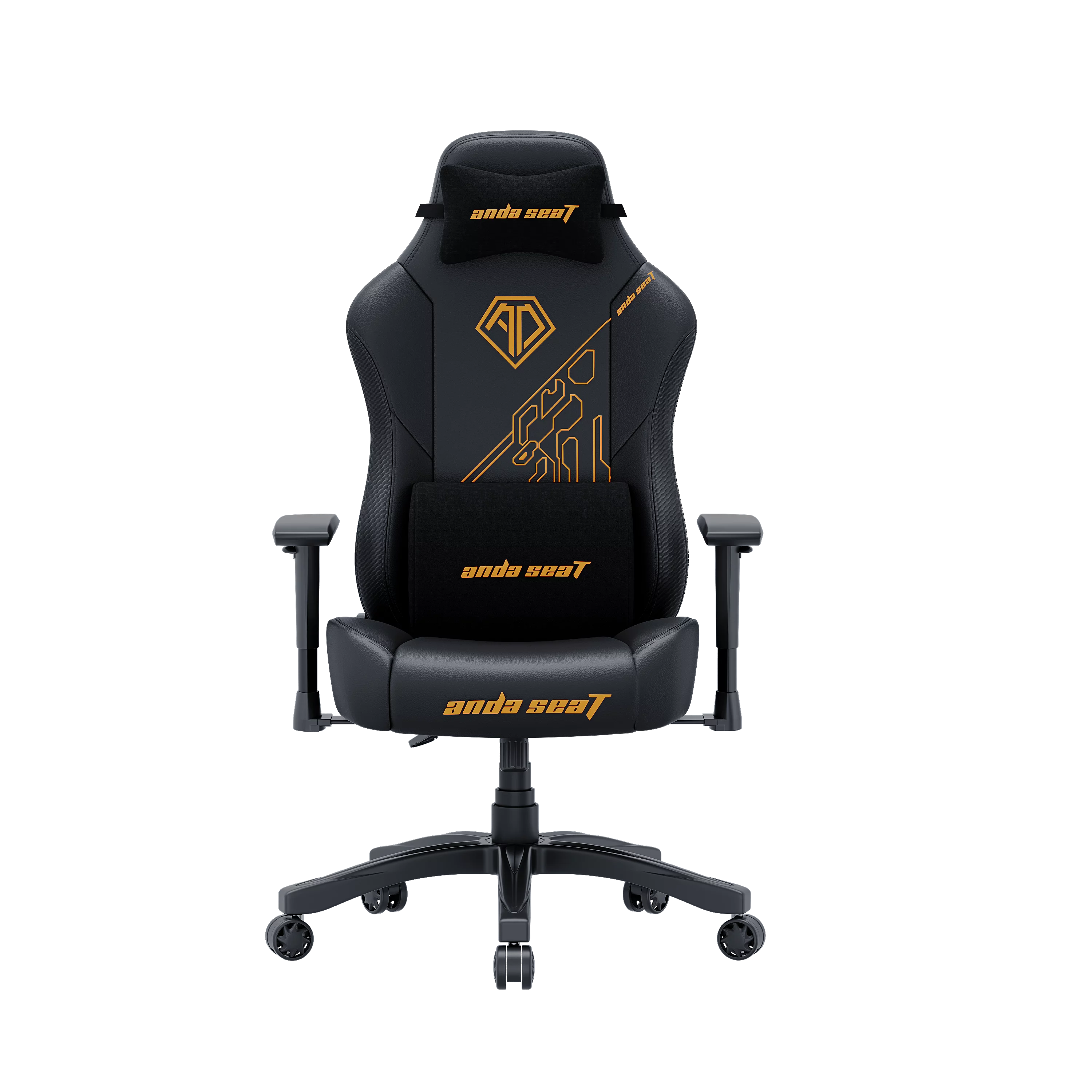 Кресло игровое Anda Seat Phantom Tiger Edition Black Size L
