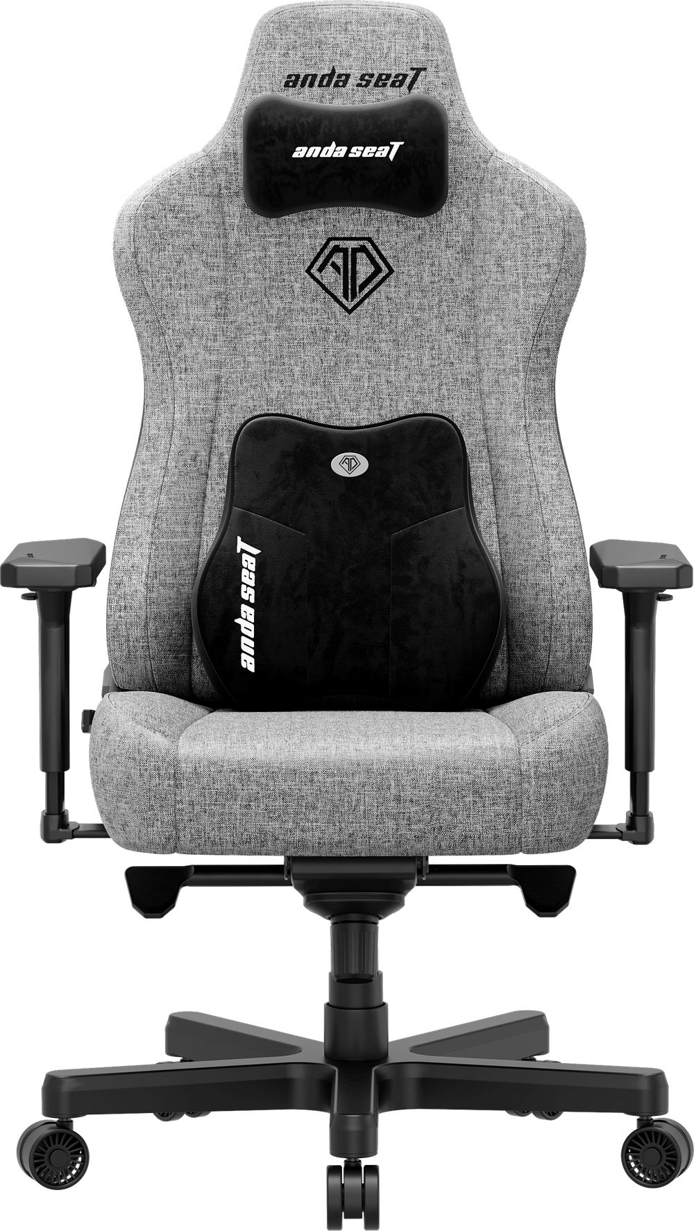 Крісло ігрове Anda Seat Kaiser 3E Grey Fabric Size XL