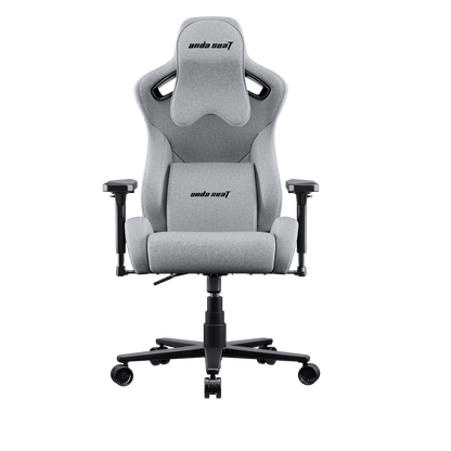 Геймерське крісло Anda Seat Kaiser Frontier XL сіре, льон EverSoft