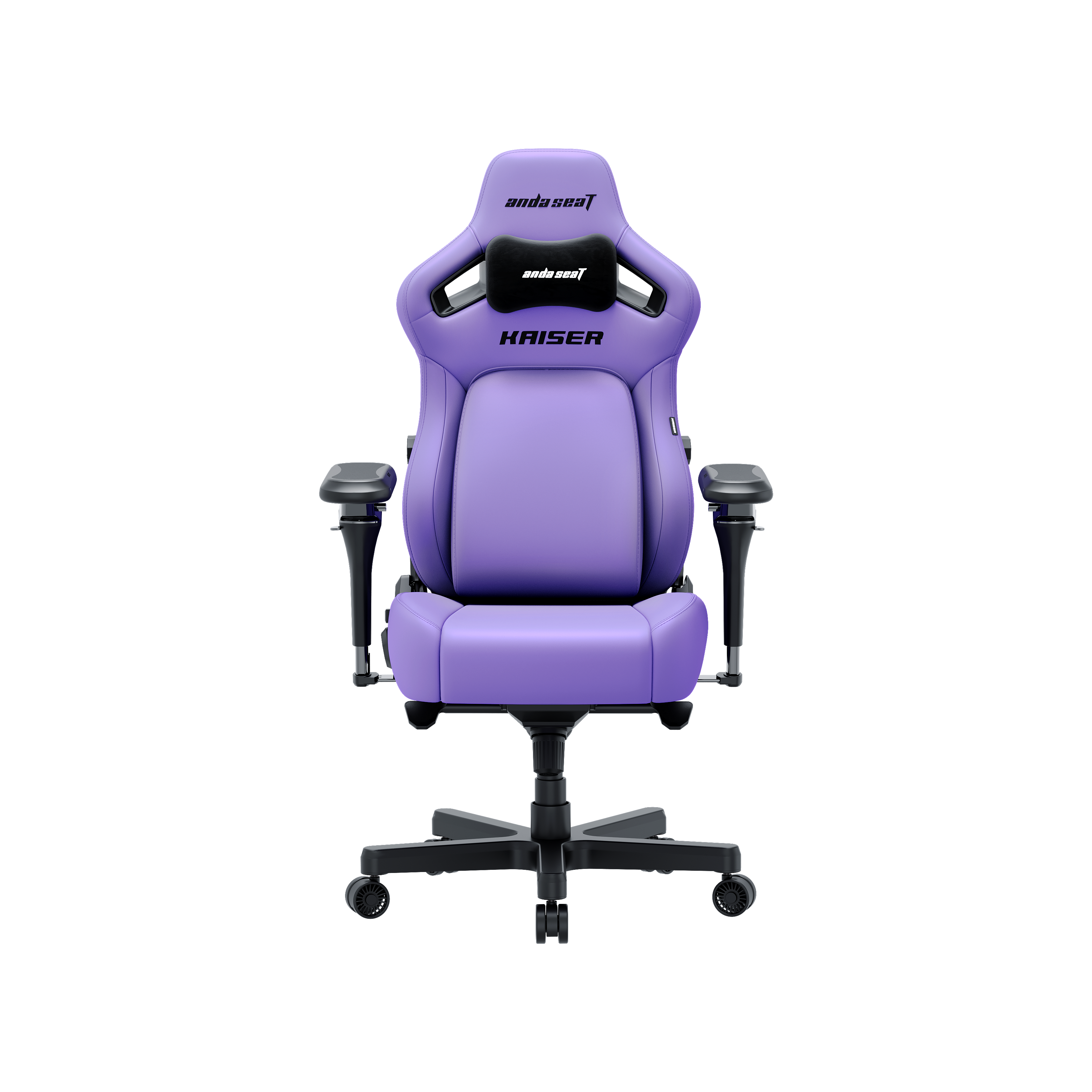 Ігрове крісло Anda Seat Kaiser 4 V2 XL, фіолетова екошкіра