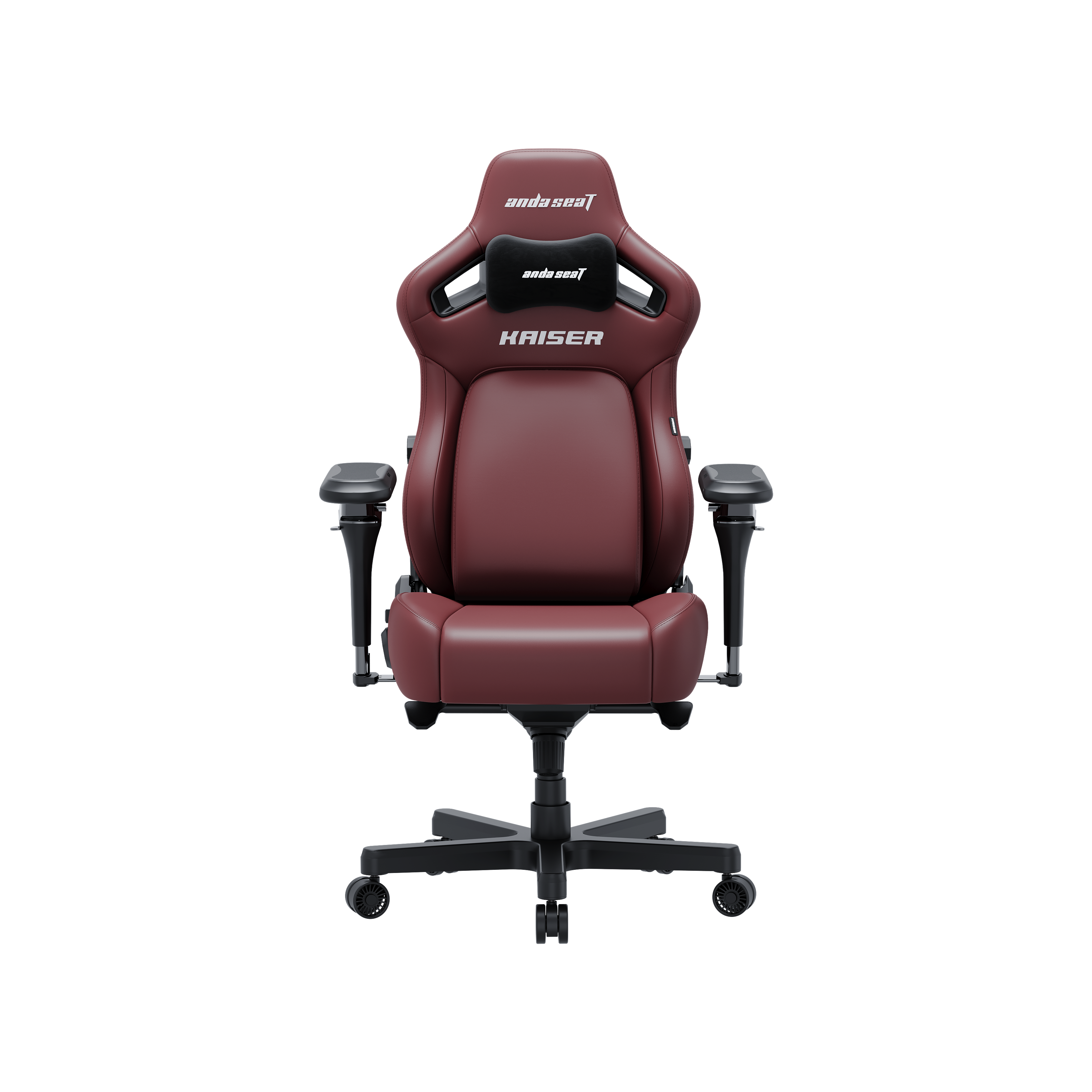 Крісло геймерське ігрове Anda Seat Kaiser 4 V2 Size XL Maroon PVC