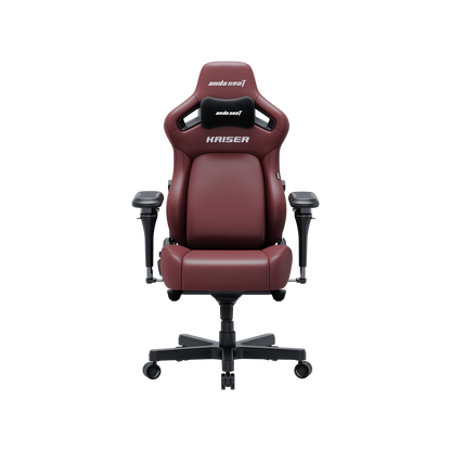 Геймерське крісло Anda Seat Kaiser 4 V2 XL бордове, шкіра ПВХ