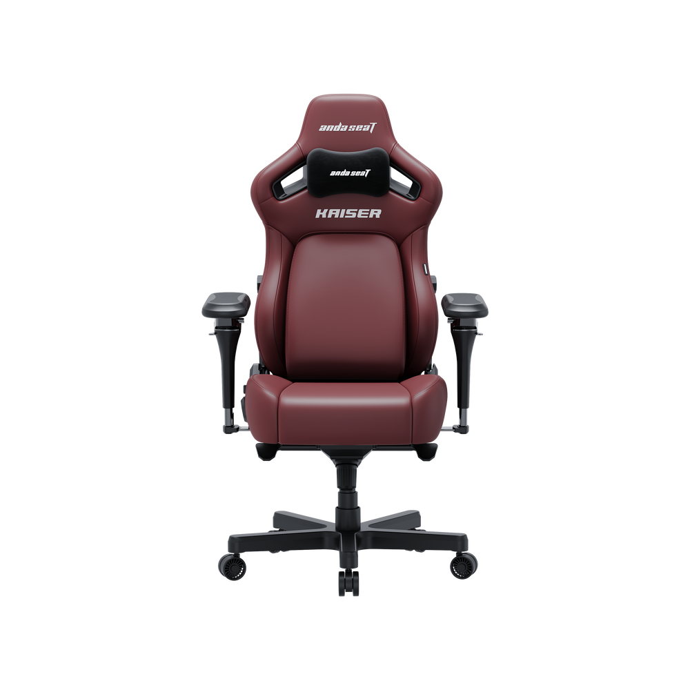 Крісло геймерське ігрове Anda Seat Kaiser 4 V2 Size XL Maroon PVC