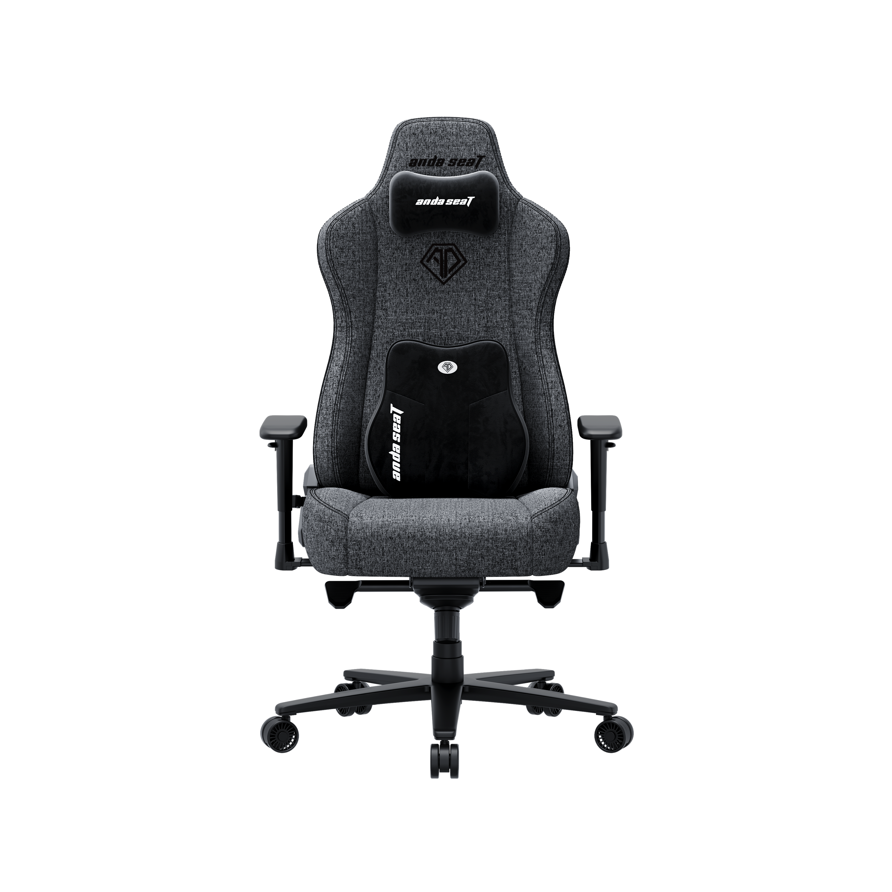 Крісло ігрове Anda Seat Novis Plus Fabric Dark Grey Size XL