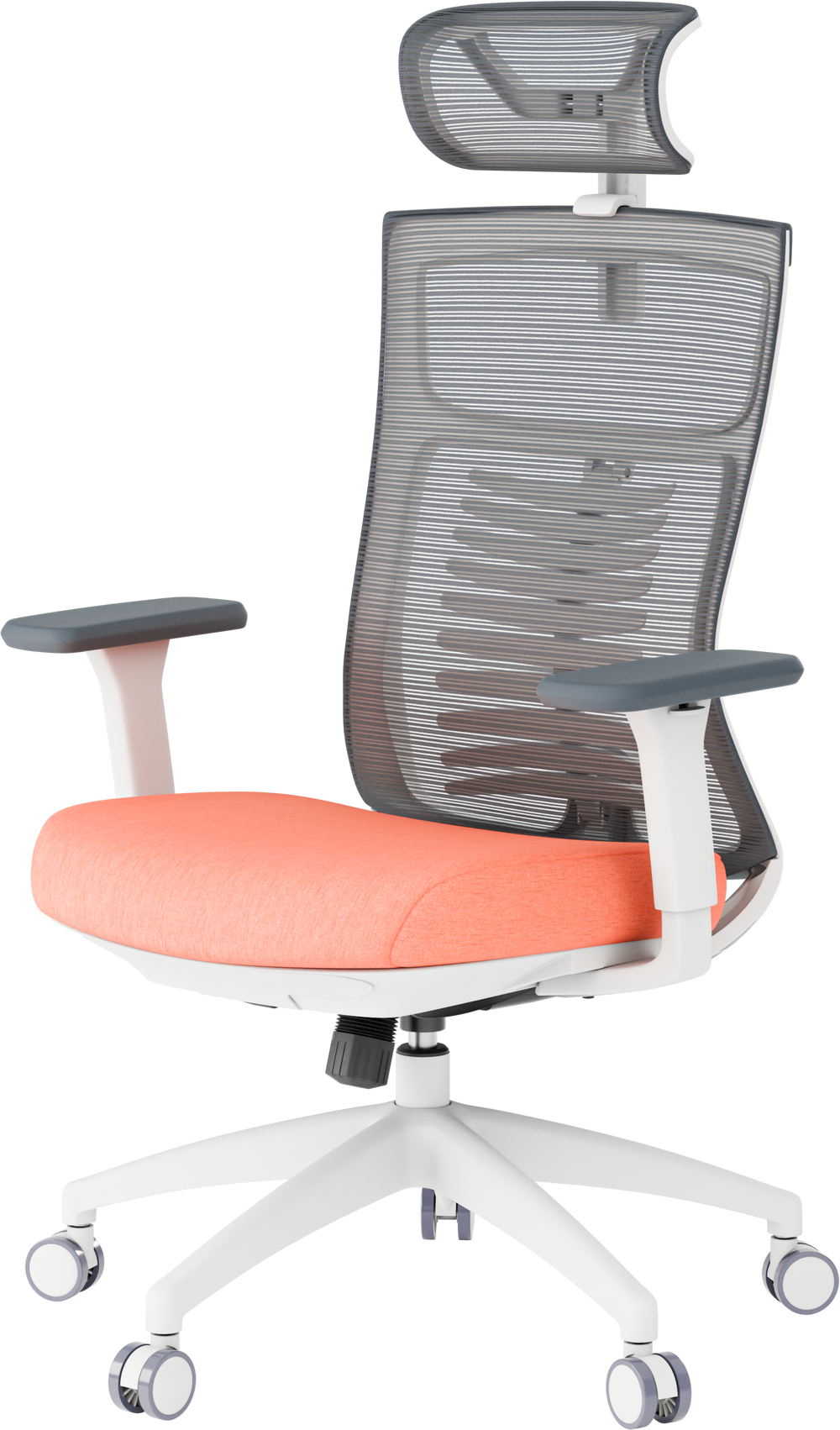 Крісло офісне OfficePro Balance OC550-W-DG-OR
