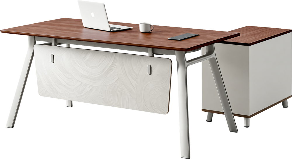 Стіл з тумбочкою OfficePro PG-M24B-16B