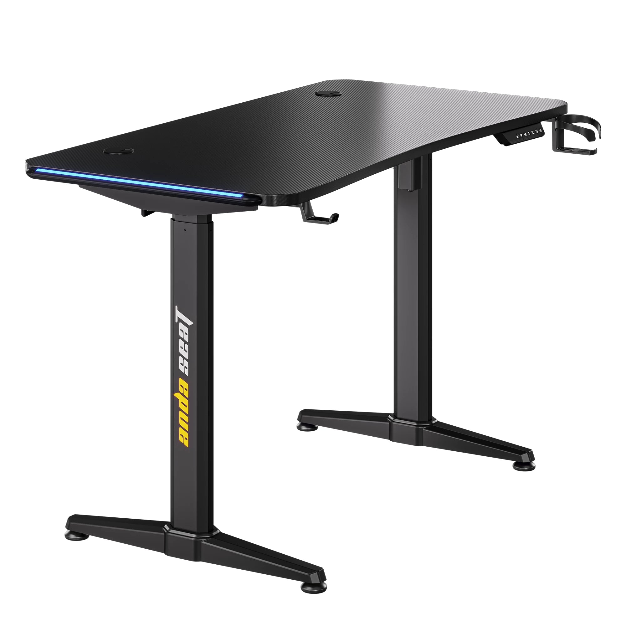 Комп’ютерний стіл з електрорегулюванням висоти Anda Seat Terminator RGB Black