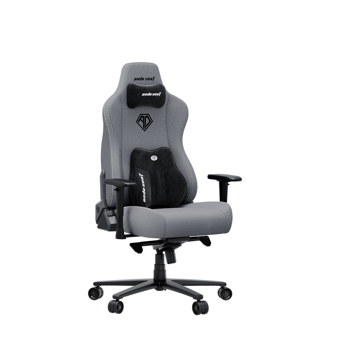 Крісло ігрове Anda Seat Novis Plus Fabric Grey Size XL