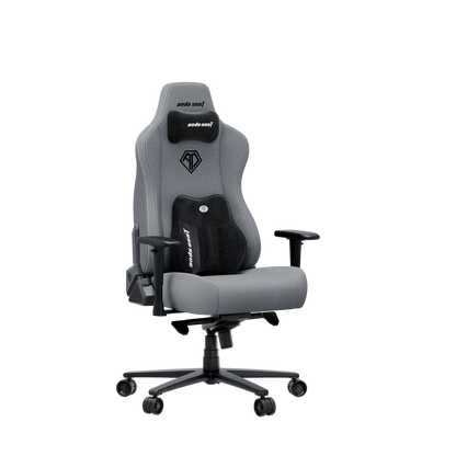 Крісло ігрове Anda Seat Novis Plus Fabric Grey Size XL