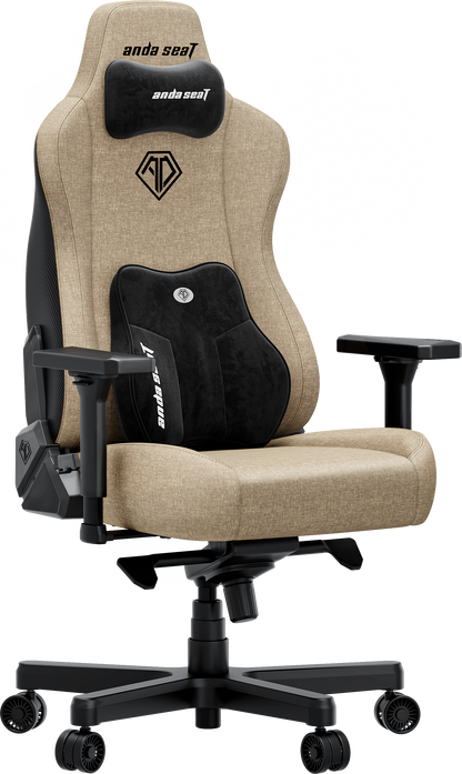 Крісло ігрове Anda Seat Kaiser 3E XL Dark Beige Fabric