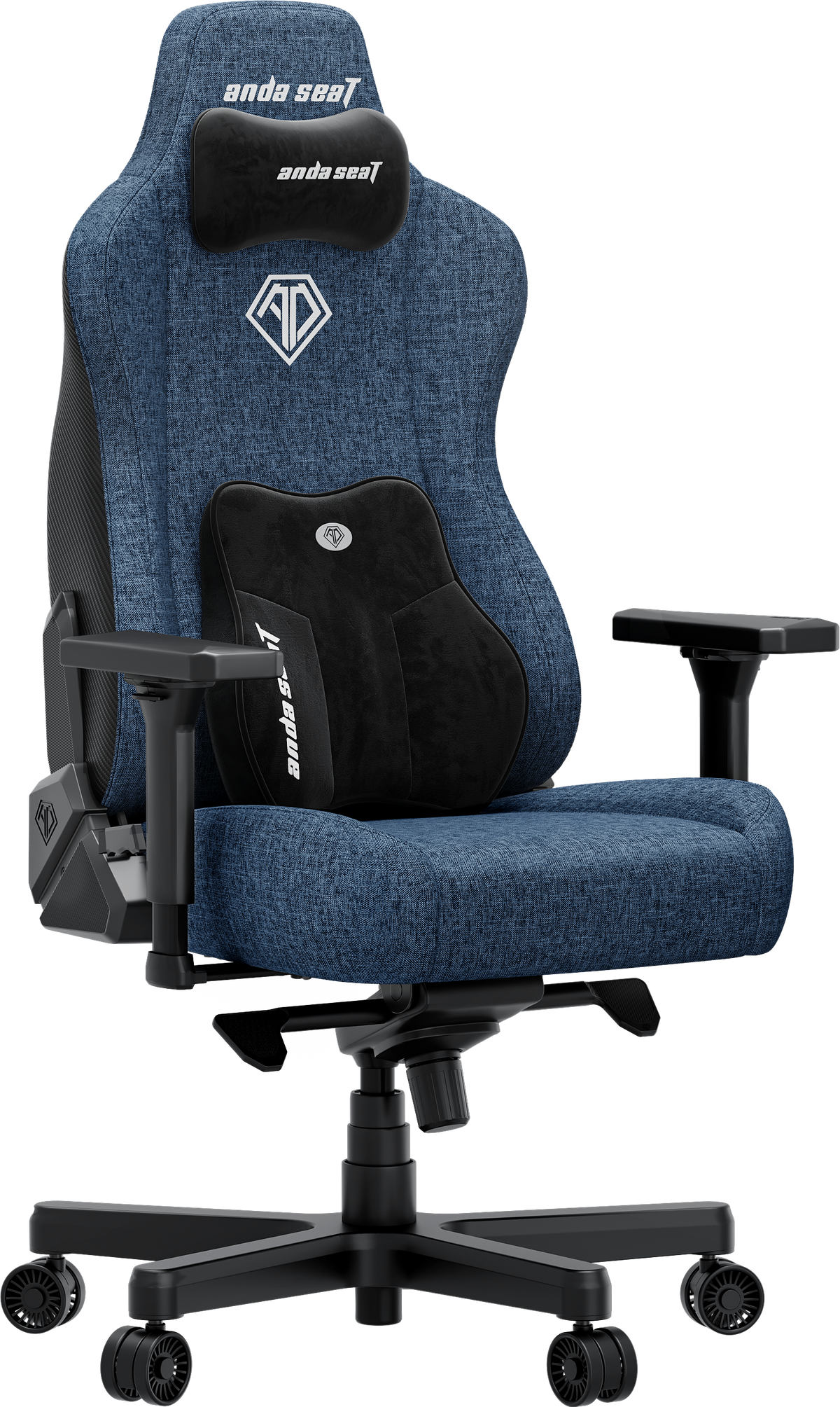 Крісло ігрове Anda Seat Kaiser 3E XL Dark Blue Fabric