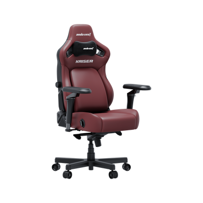 Крісло геймерське ігрове Anda Seat Kaiser 4 V2 Size XL Maroon PVC