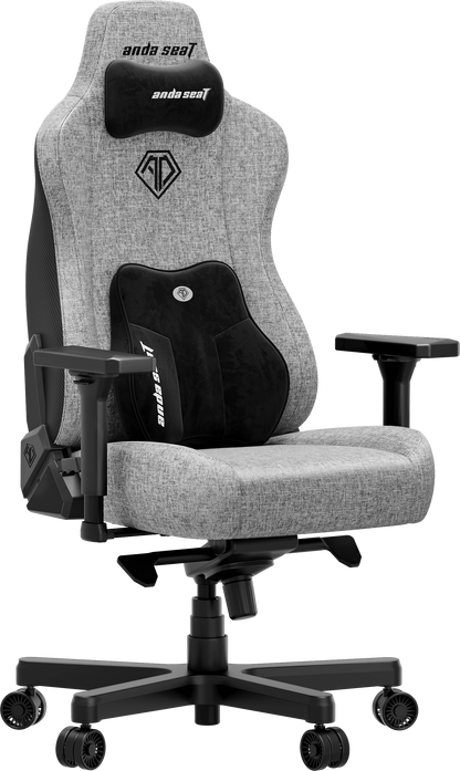 Крісло ігрове Anda Seat Kaiser 3E Grey Fabric Size XL
