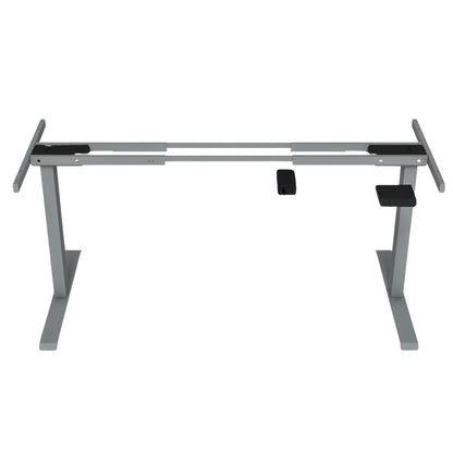 Комп’ютерний стіл двомоторний двоступеневий Kaidi Gray