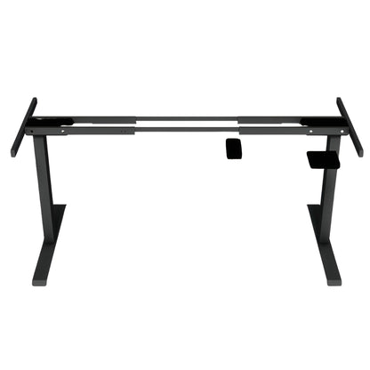 Комп’ютерний стіл двомоторний триступеневий Kaidi Black