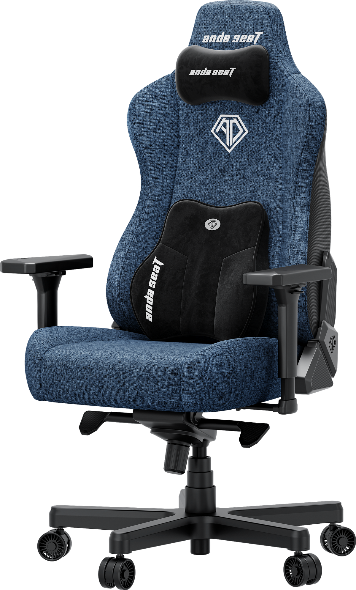 Крісло ігрове Anda Seat Kaiser 3E XL Dark Blue Fabric