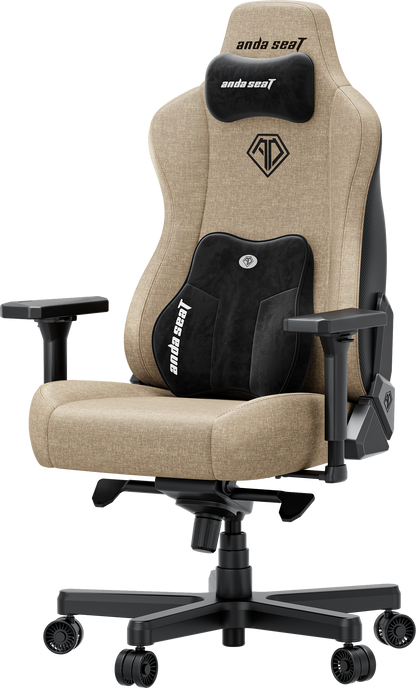 Крісло ігрове Anda Seat Kaiser 3E XL Dark Beige Fabric