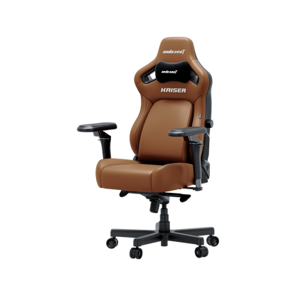 Крісло геймерське ігрове Anda Seat Kaiser 4 V2 Size XL Brown PVC