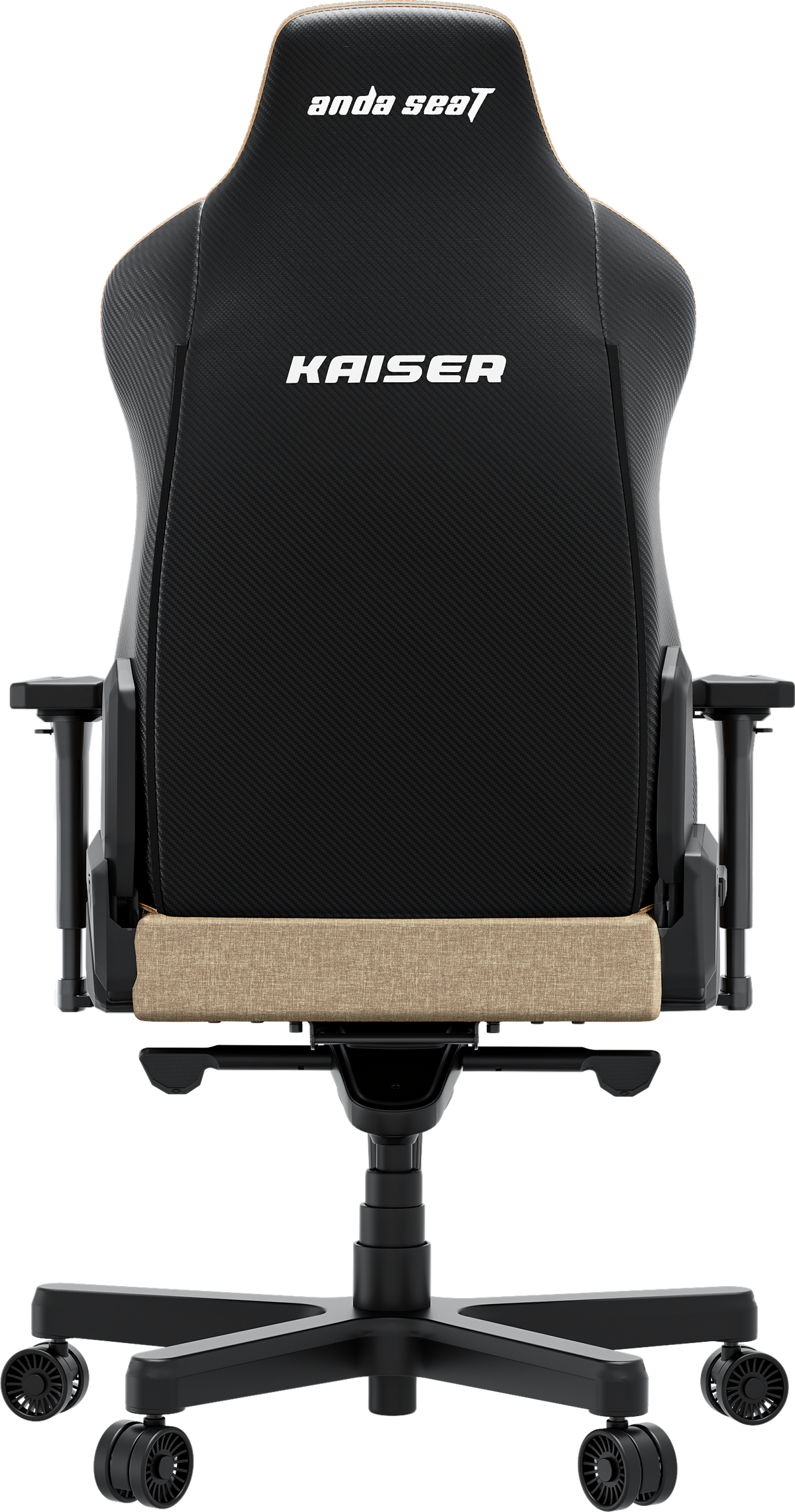 Крісло ігрове Anda Seat Kaiser 3E XL Dark Beige Fabric